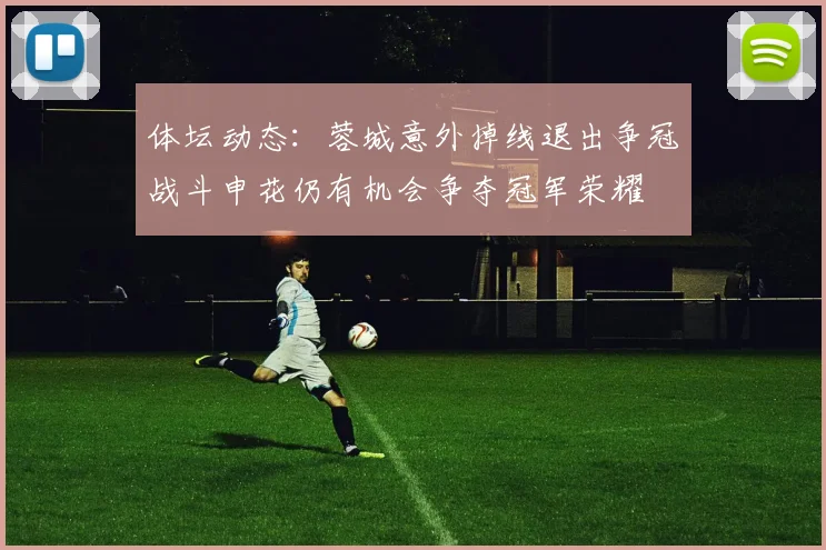 体坛动态：蓉城意外掉线退出争冠战斗申花仍有机会争夺冠军荣耀